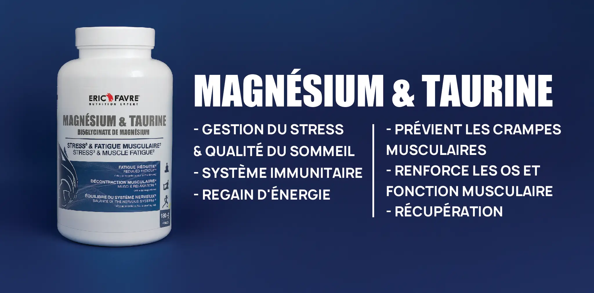 MAGNESIUM TAURINE  B6 ERIC FAVRE