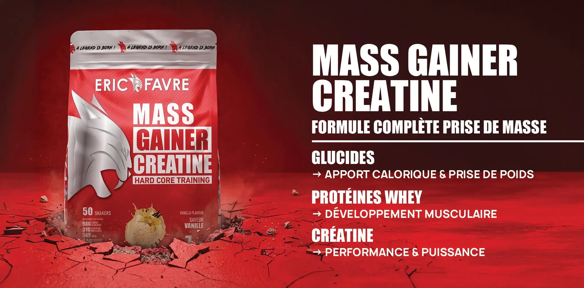 EF MASS GAINER CREATINE ERIC FAVRE