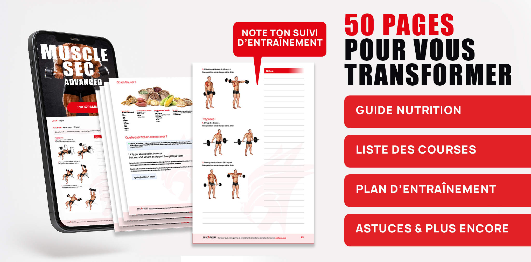 ERIC FAVRE PACK MUSCLE SEC ADVANCED