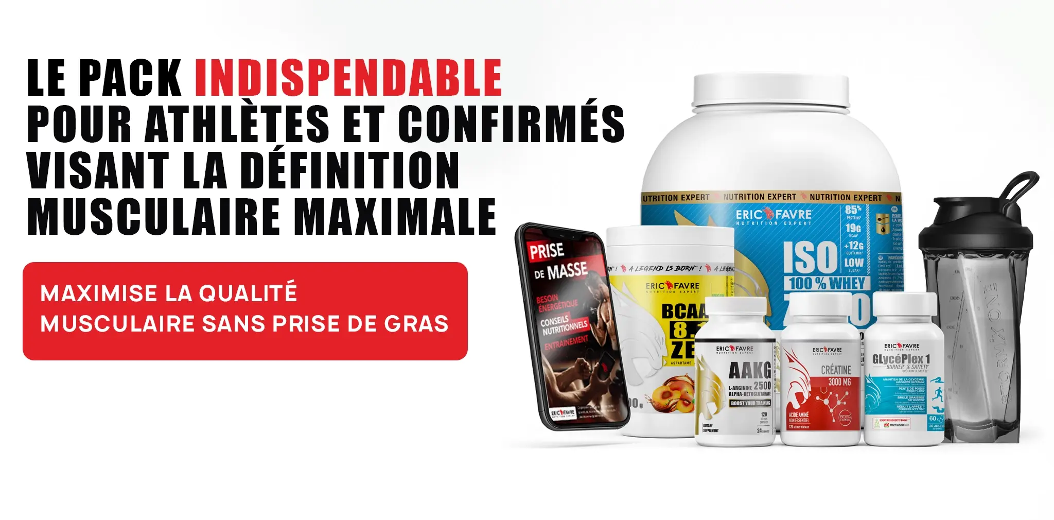 ERIC FAVRE PACK MUSCLE SEC PRO EXPERT