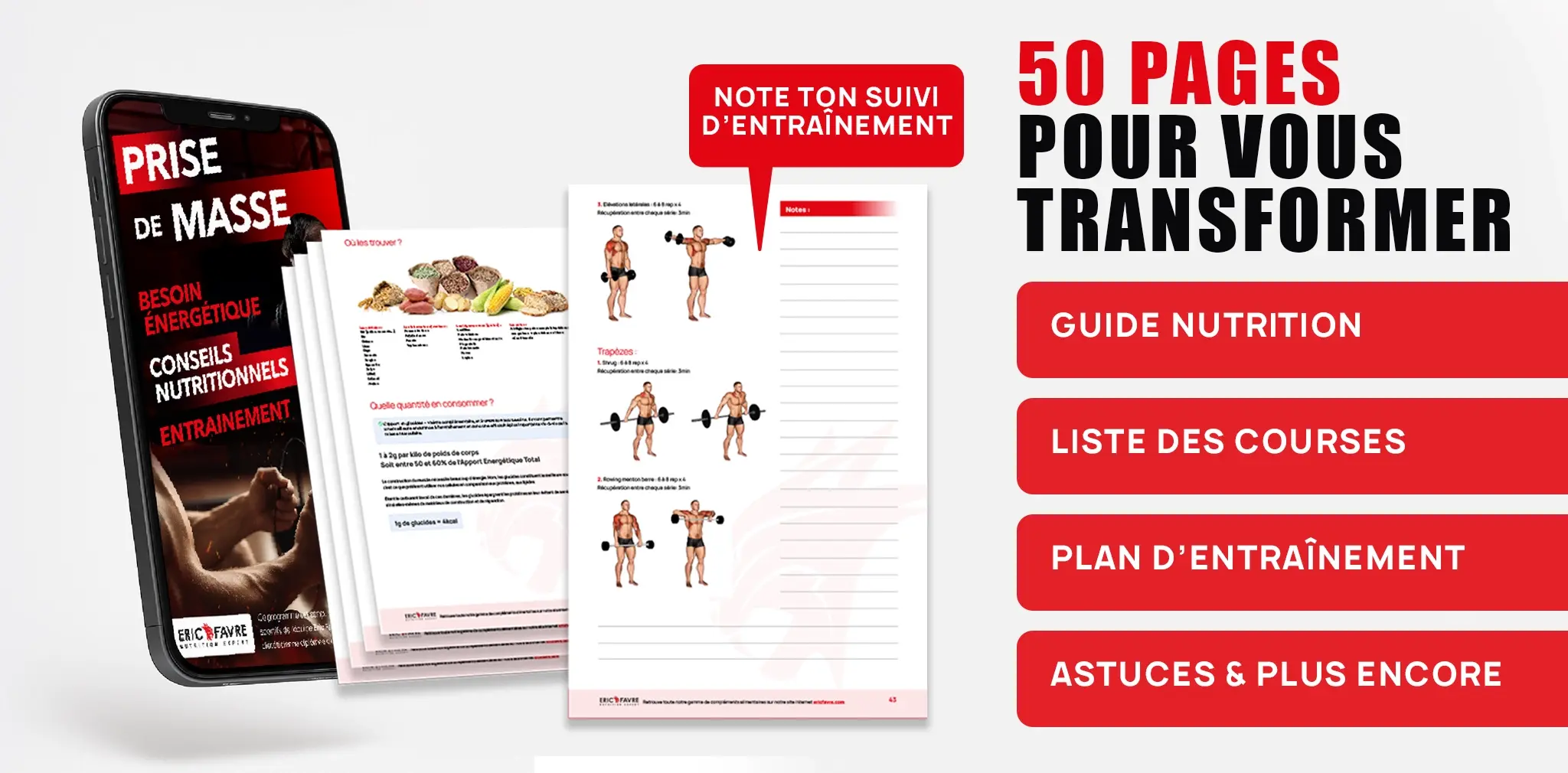 ERIC FAVRE PACK MUSCLE SEC PRO EXPERT