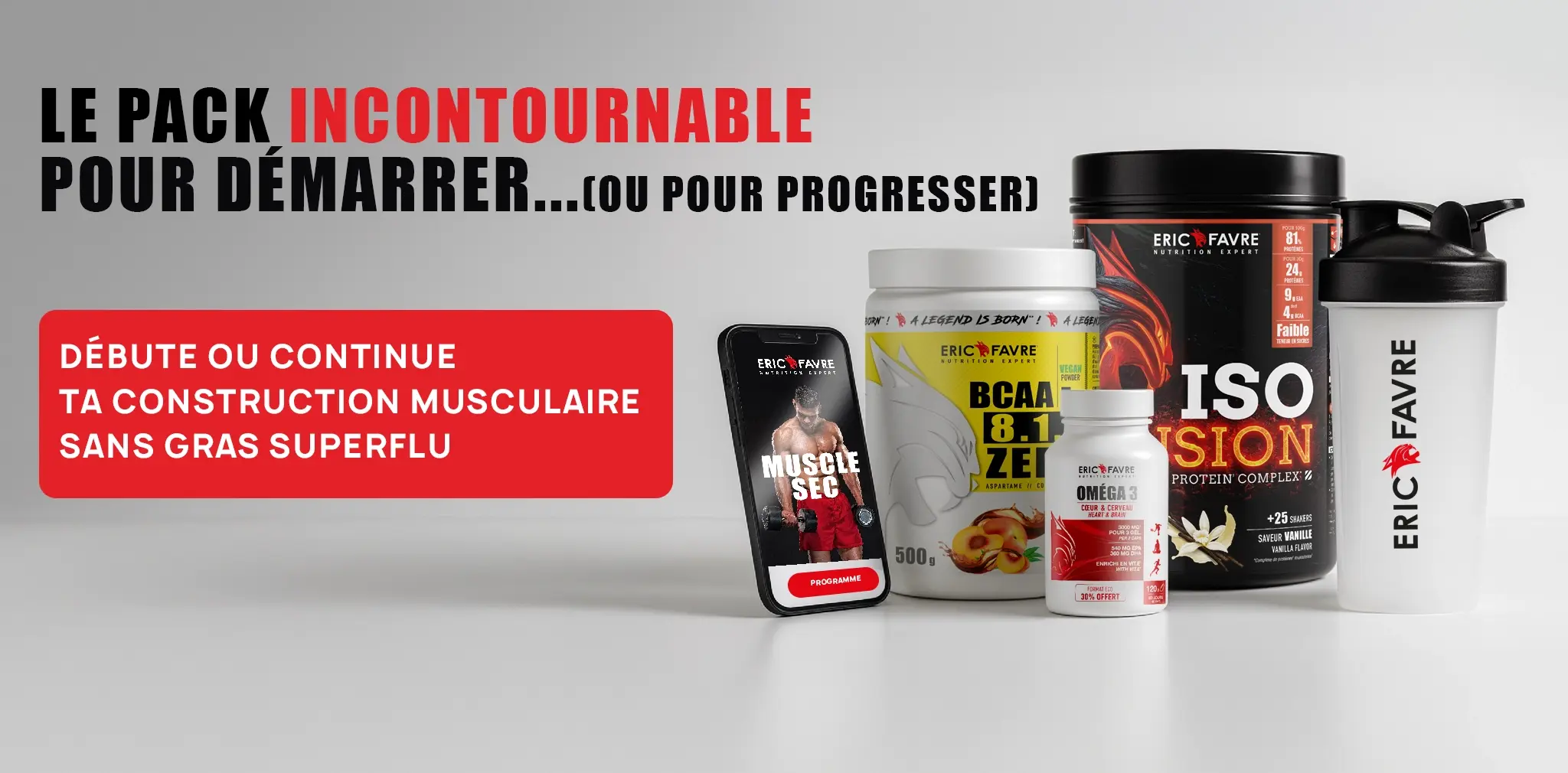 ERIC FAVRE PACK MUSCLE SEC STARTER