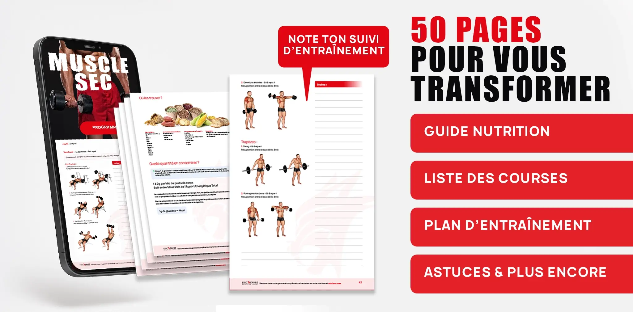 ERIC FAVRE PACK MUSCLE SEC STARTER