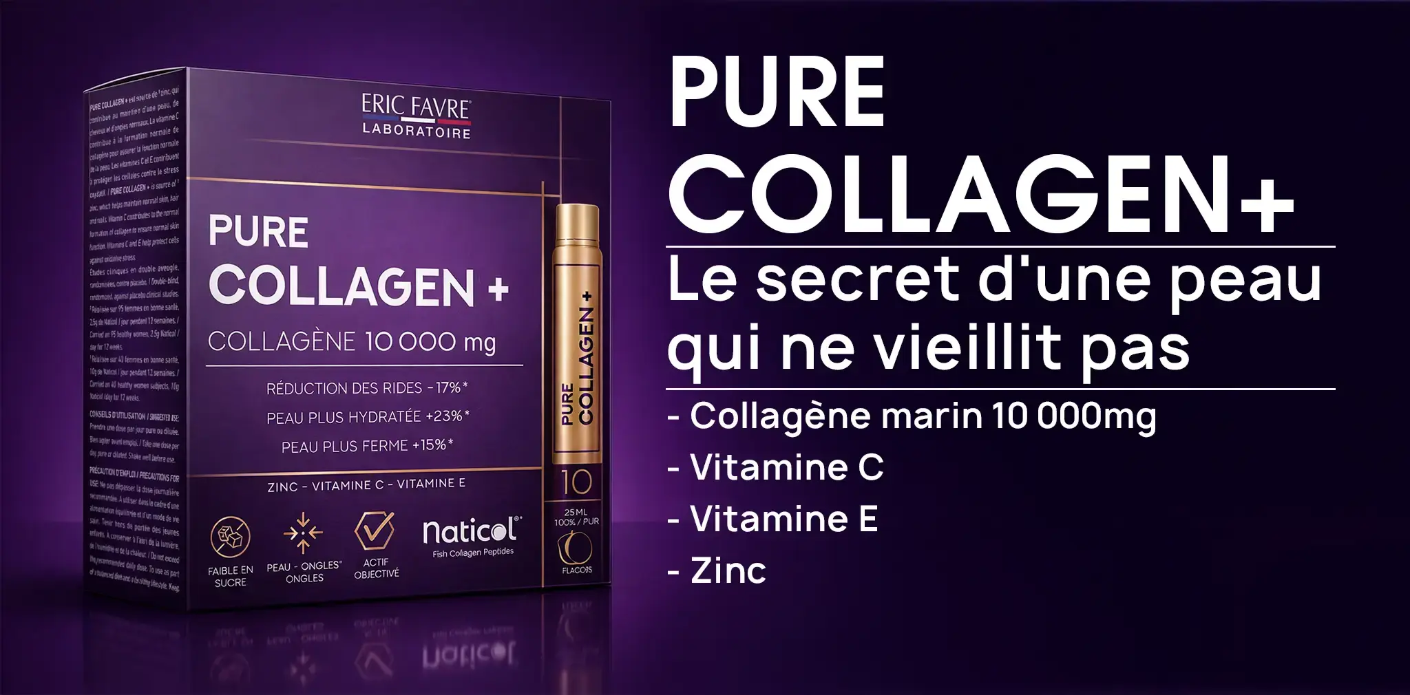 PURE COLLAGEN 10000MG ERIC FAVRE