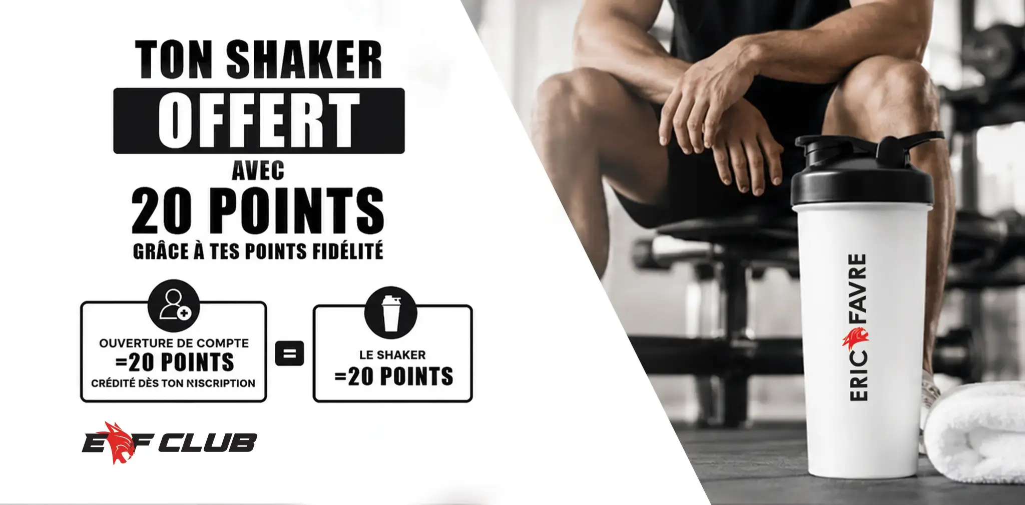 ERIC FAVRE SHAKER OFFERT