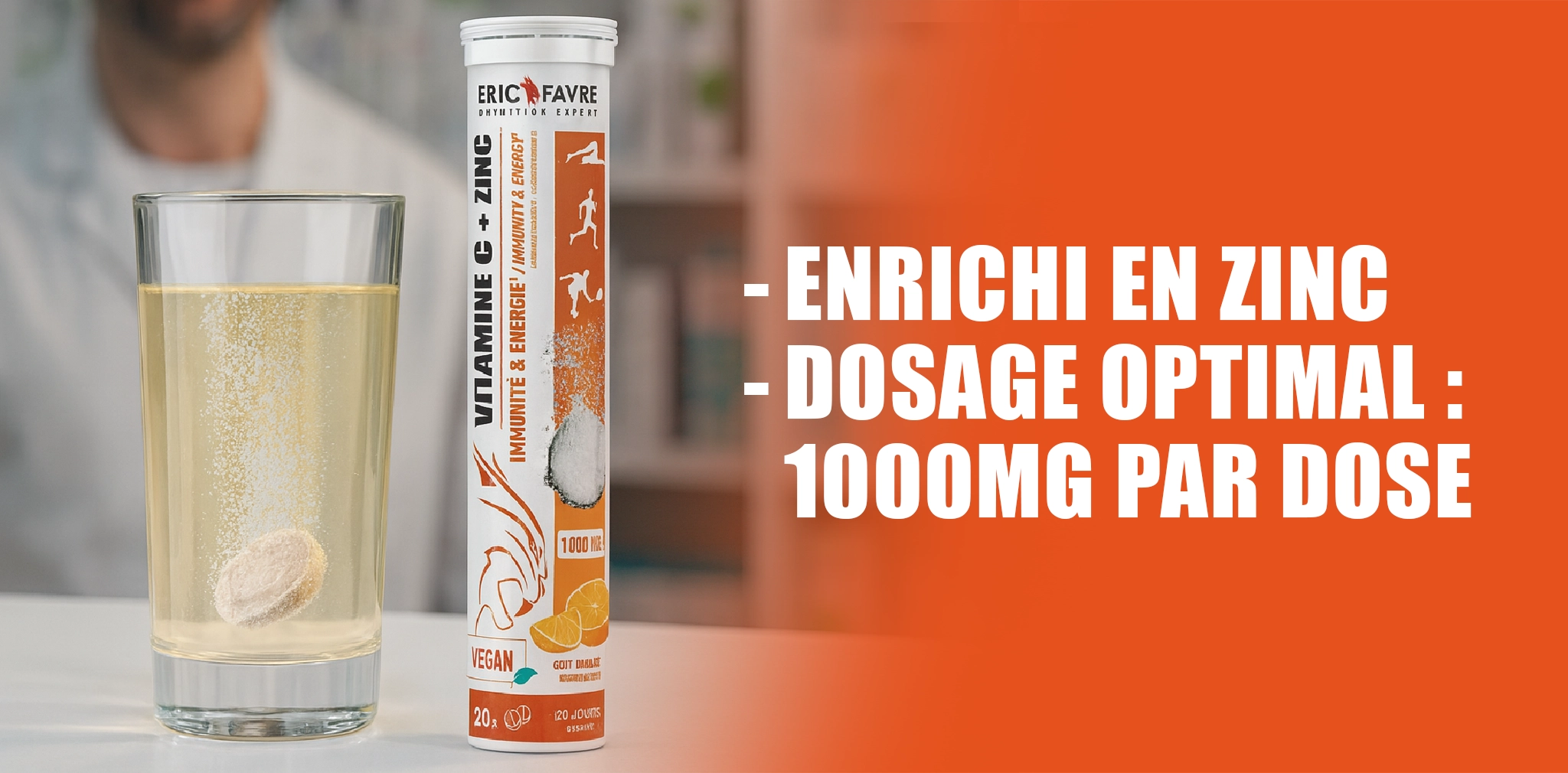 ERIC FAVRE VITAMINE C EFFERVESCENTE