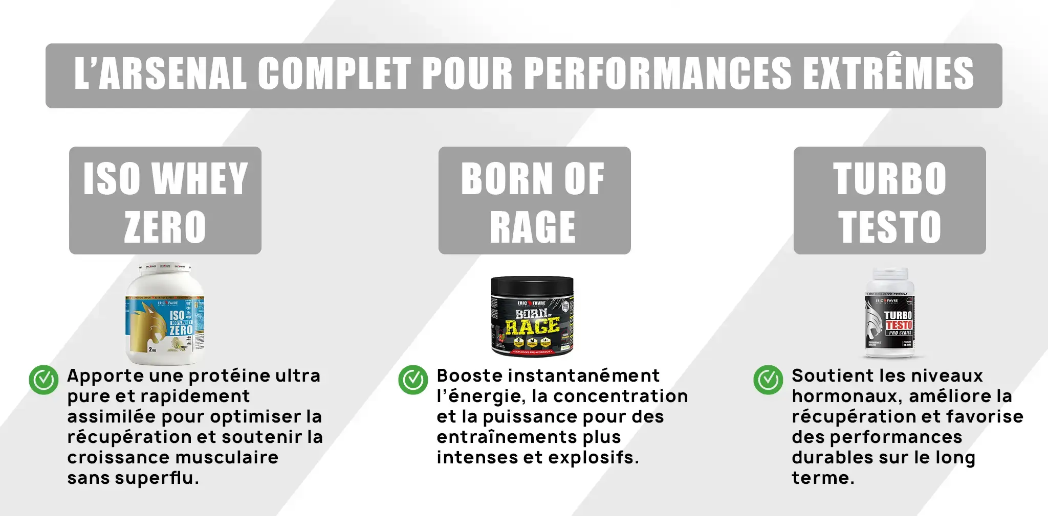 ERIC FAVRE PACK MUSCLE SEC PRO EXPERT