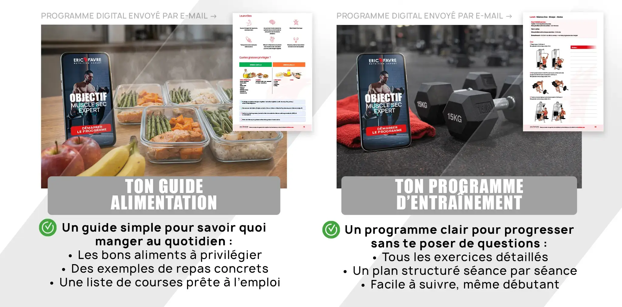 ERIC FAVRE PACK MUSCLE SEC PRO EXPERT