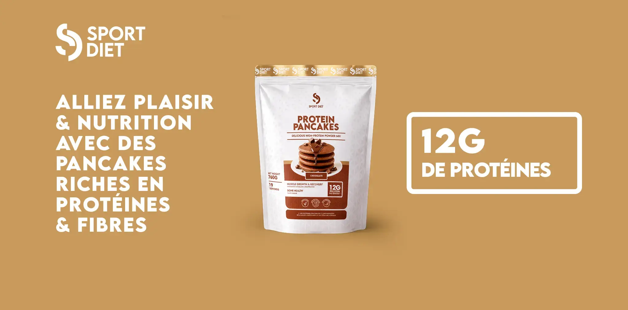 SD PANCAKES PROTEINES SPORT DIET
