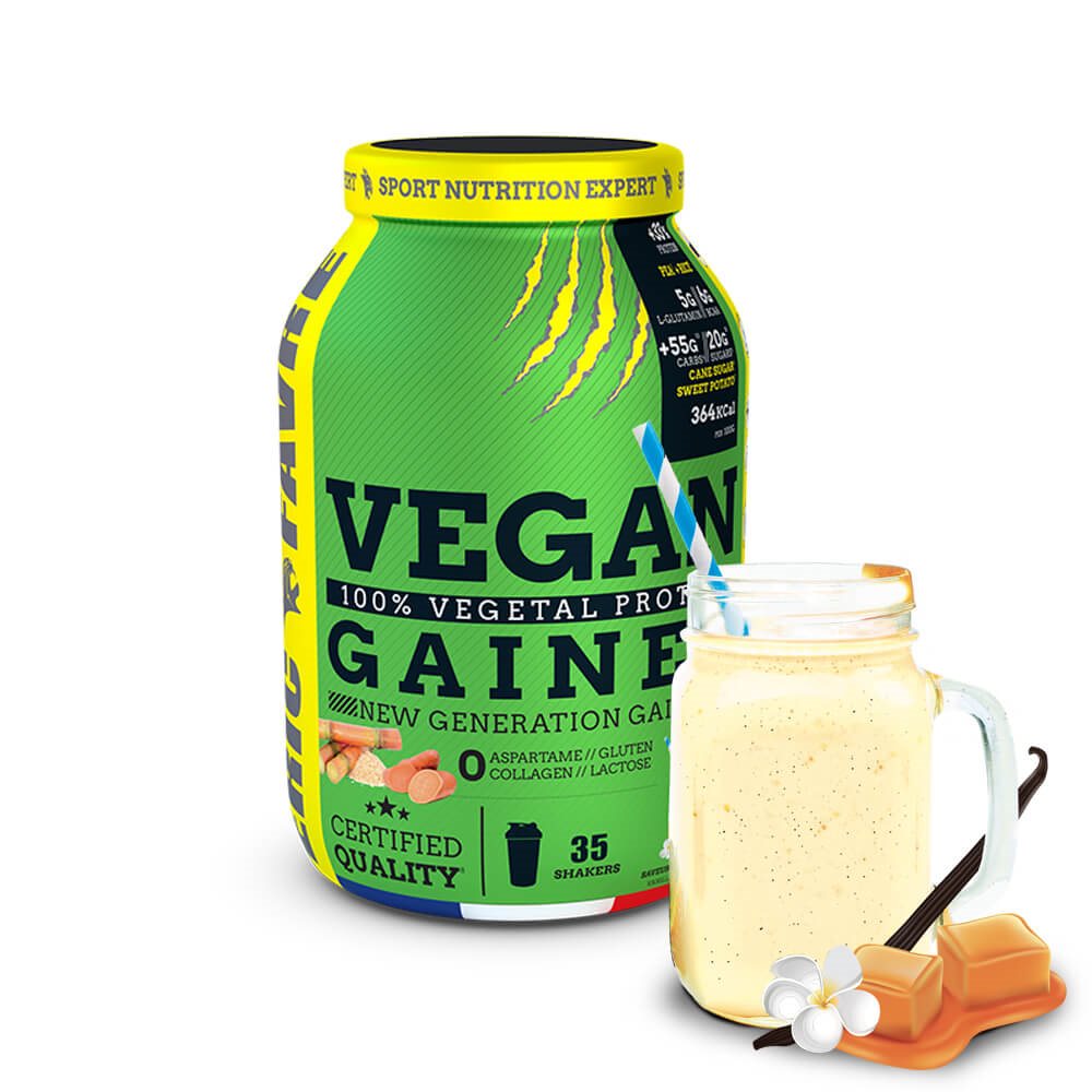 Gainer vegan Prise de Masse 0 Lactose 0 Gluten